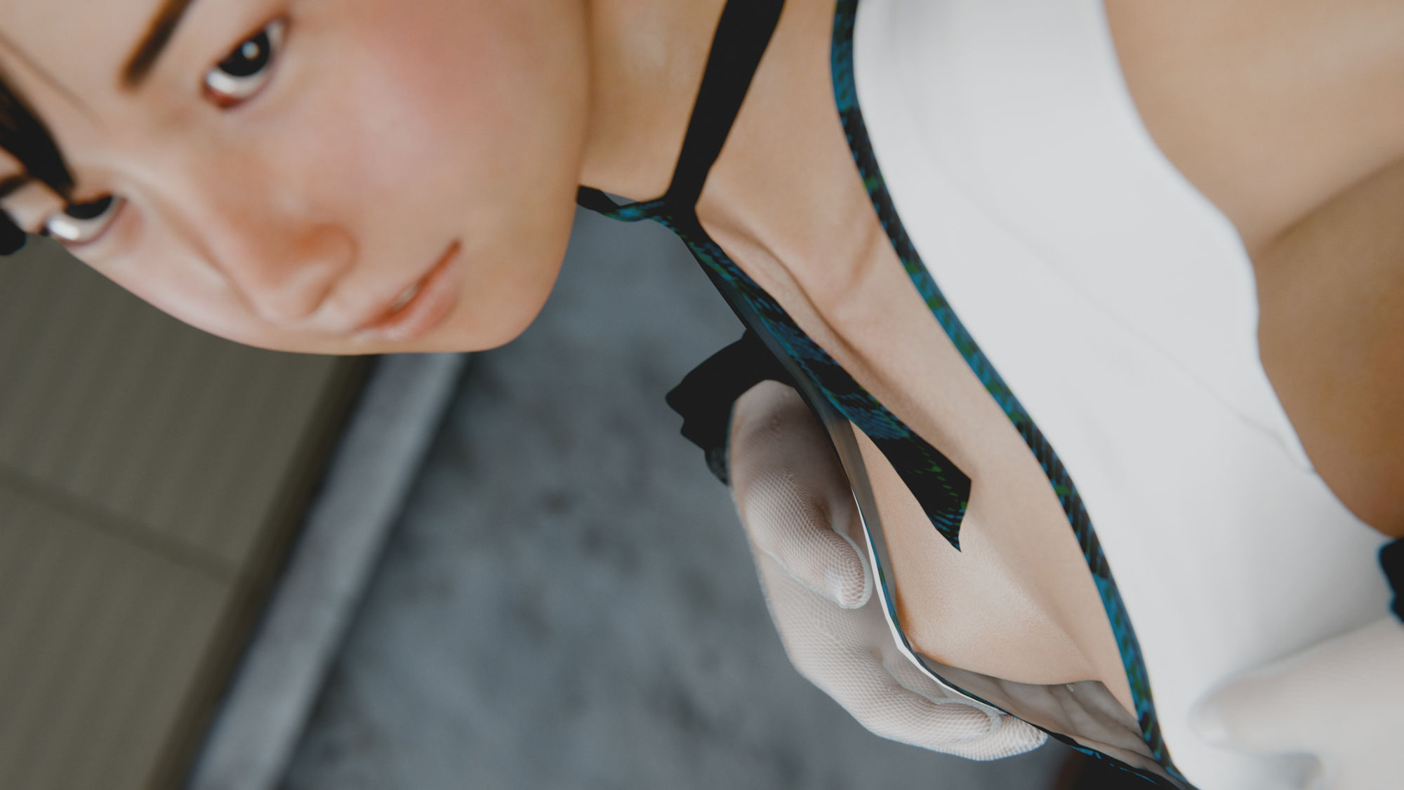 サンプル画像2:優等生ちゃん、（裏オプ付）個撮モデルのアルバイト(namihey7の山川商店 FANZA支店) [d_496213]