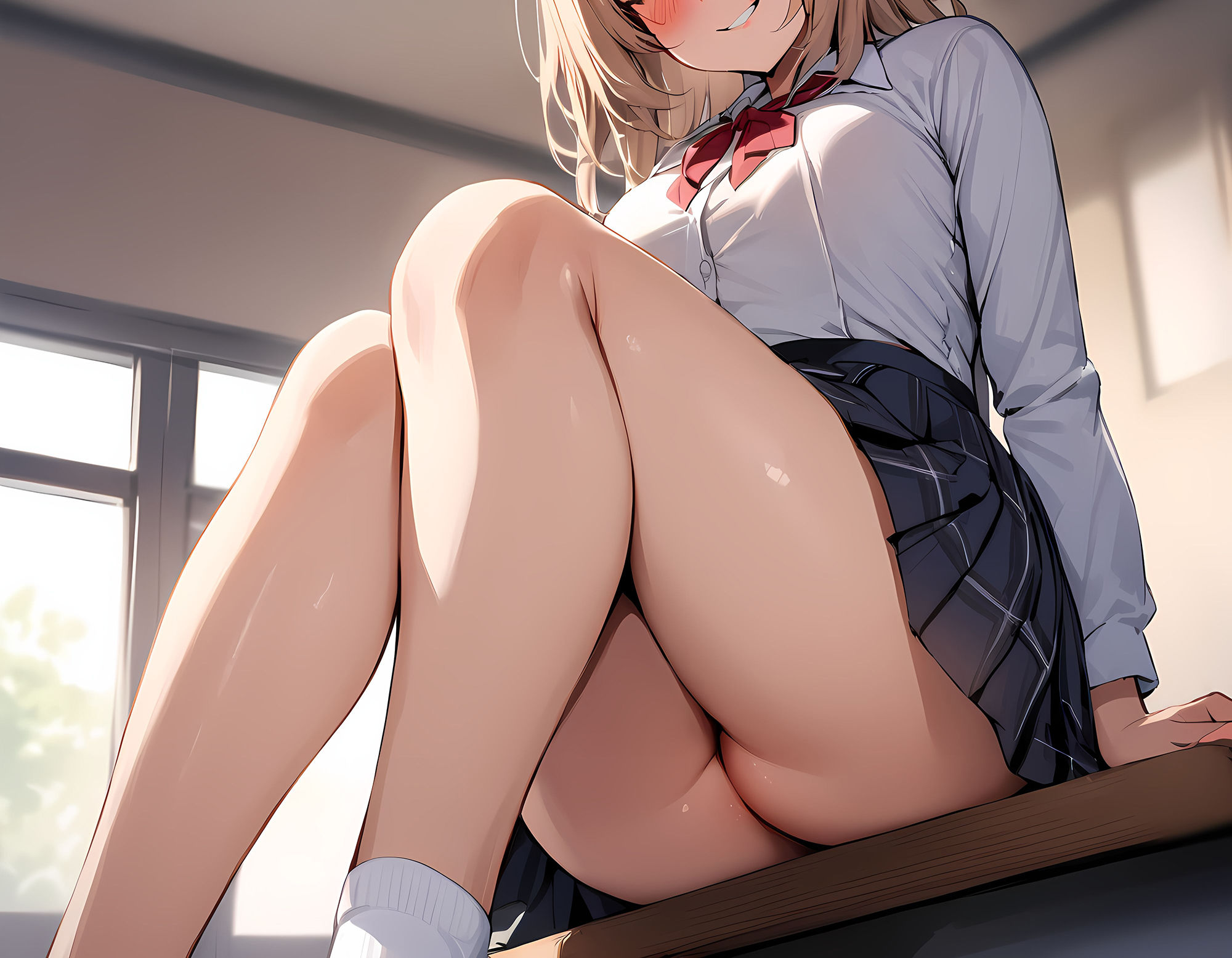 サンプル画像3:学級委員JKの秘密！中出し大好き！放課後は教え子言いなりJKとSEX三昧(虹色パレット) [d_496276]