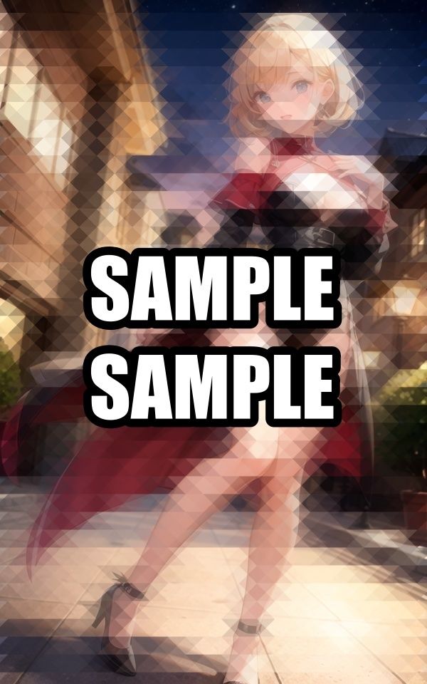 サンプル画像2:クールなドレス美女イラスト集(ぽっけぽけ) [d_496309]