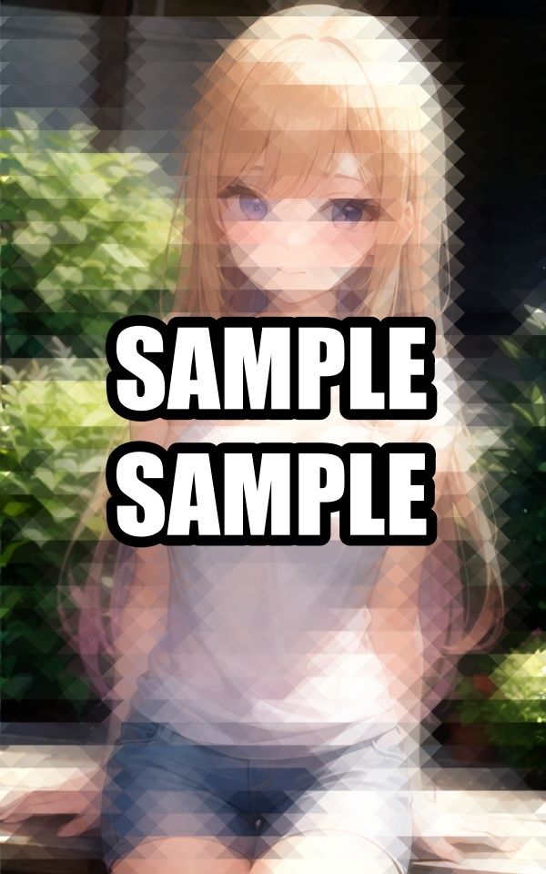 サンプル画像3:涼しげなキャミソール美女イラスト集(のろのろ) [d_496316]