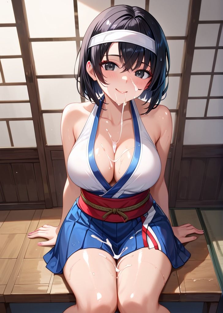 サンプル画像2:くノ一を捕まえてエロ調教シリーズ〜フェラ＆ぶっかけ編〜(雪どけ水) [d_496384]