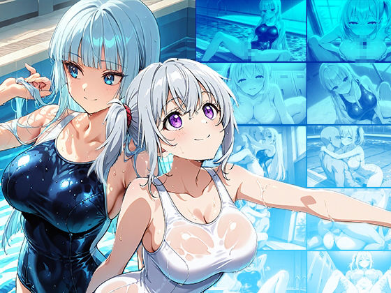 サンプル画像1:爆乳青白スク水部員が教師と放課後のプールで中出し交尾【4K】(ニート印刷所) [d_496409]