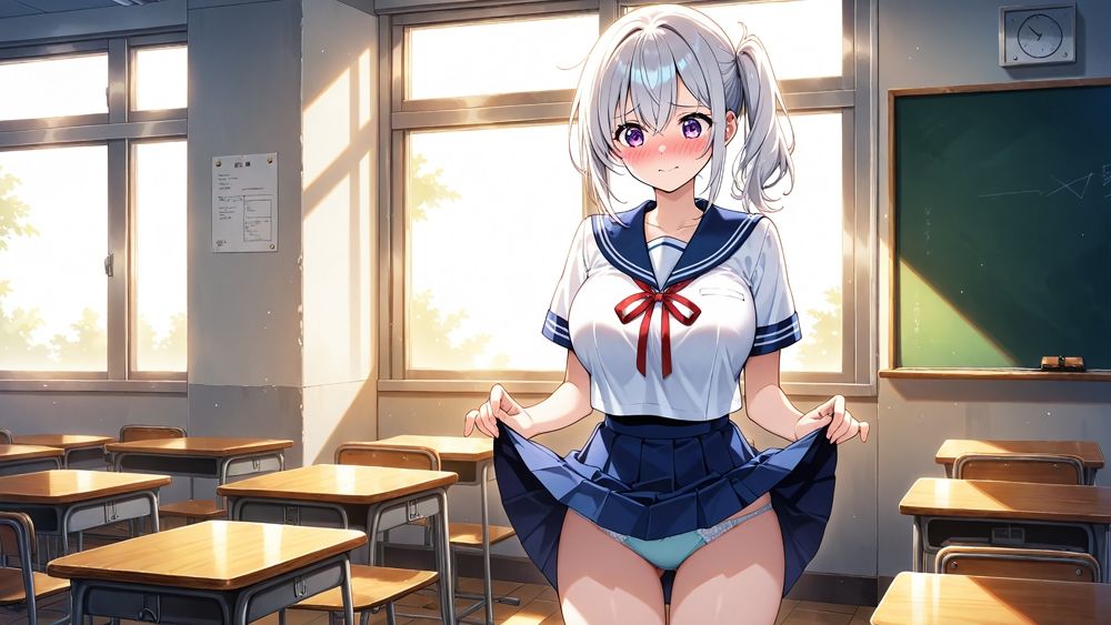 サンプル画像5:爆乳青白スク水部員が教師と放課後のプールで中出し交尾【4K】(ニート印刷所) [d_496409]