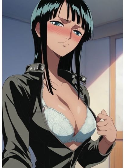 サンプル画像2:ワンピースのニコロビンから送られてきた自撮り写真2(自撮りサークル  イカスミ工房) [d_496415]