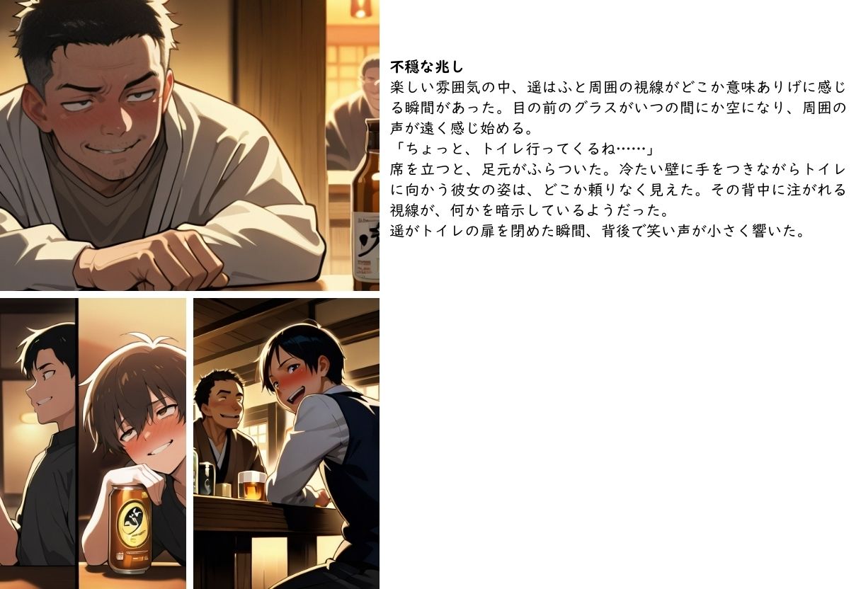 サンプル画像5:初めての大学サークル すべてが壊れた日(eeAI) [d_496459]