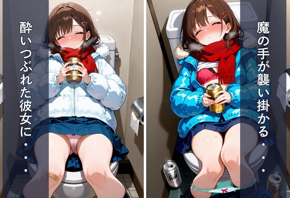 サンプル画像6:初めての大学サークル すべてが壊れた日(eeAI) [d_496459]