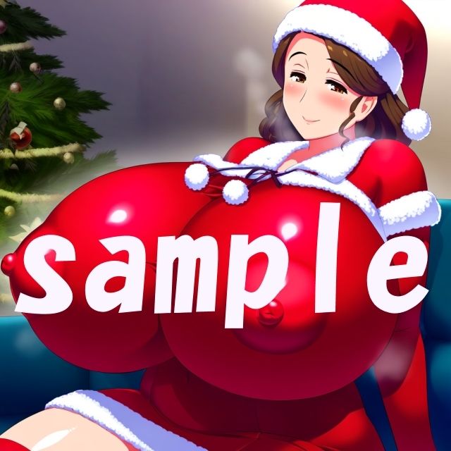 サンプル画像1:爆乳人妻サンタの誘惑(ムチムチの楽園) [d_496508]