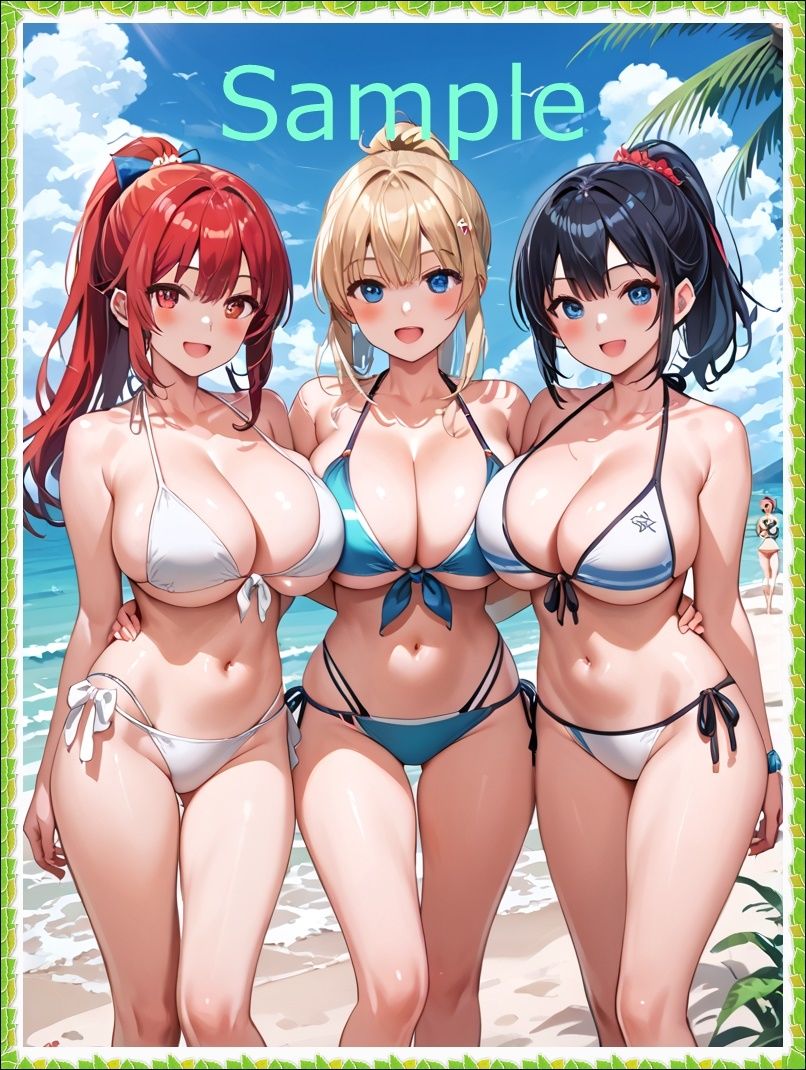 サンプル画像1:巨乳SEXアイランド(わがままぼでぃワークス) [d_496554]