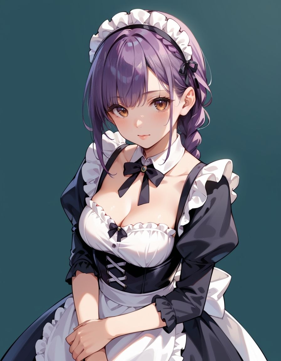 サンプル画像1:魅惑のメイドさん -可憐でセクシーな世界-(甘艶工房) [d_496605]