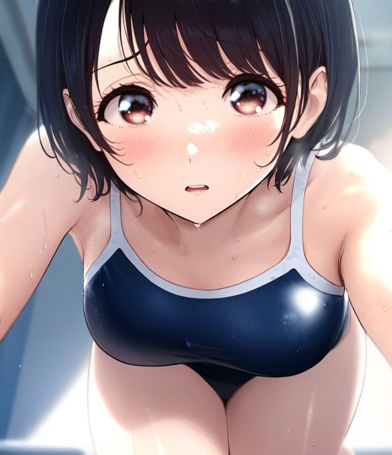 サンプル画像5:女子校生な幼馴染とハプニング！スクール水着美姫(ミックス ステーション) [d_496624]