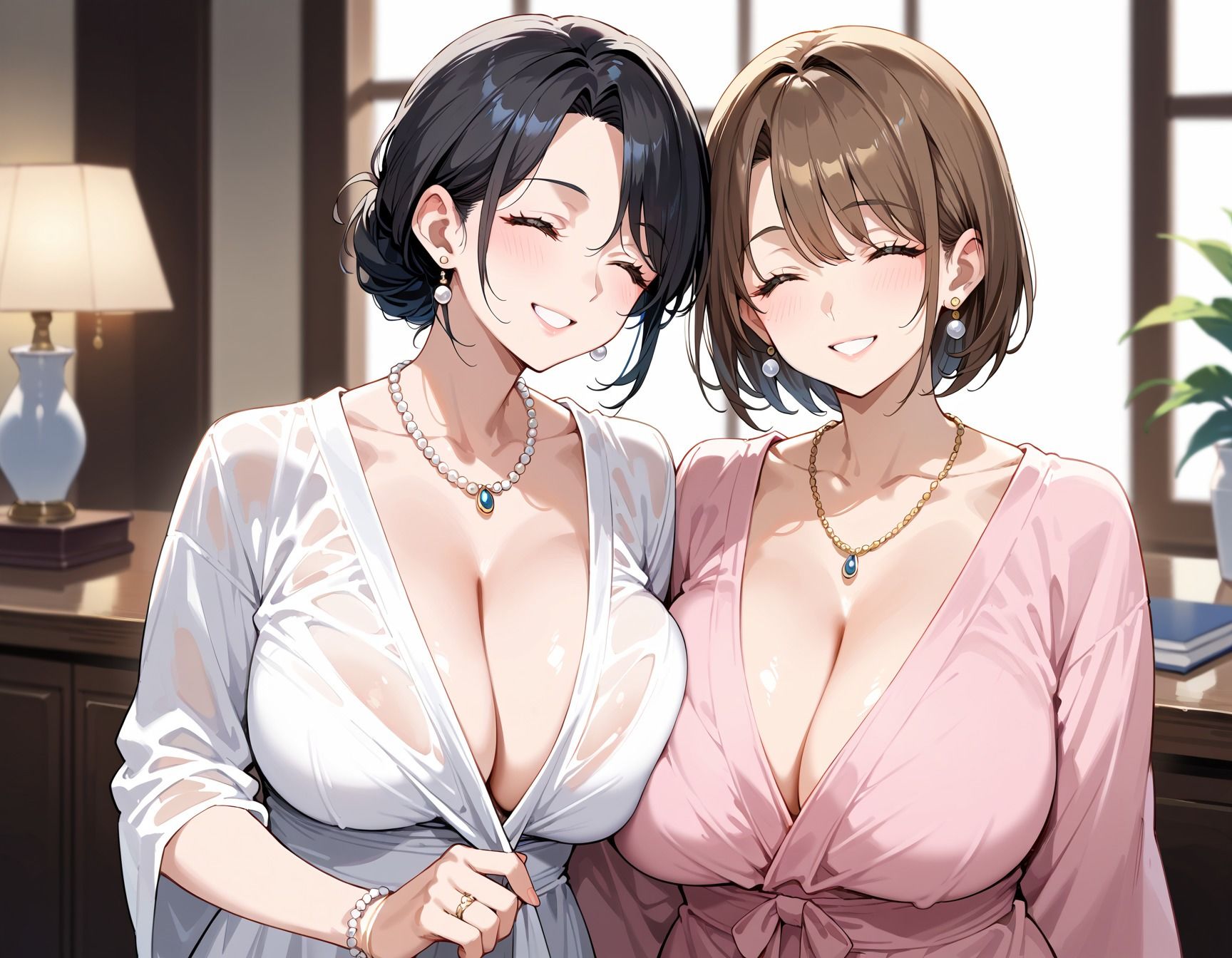 サンプル画像1:筆おろしが趣味のお姉さん(人妻ハンバーグ師匠) [d_496650]