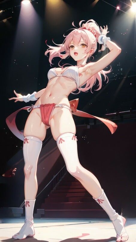 サンプル画像5:AI生成 セクシーアイドルライブ待ち受けコレクション Vol.4(美伝プロジェクト) [d_496718]