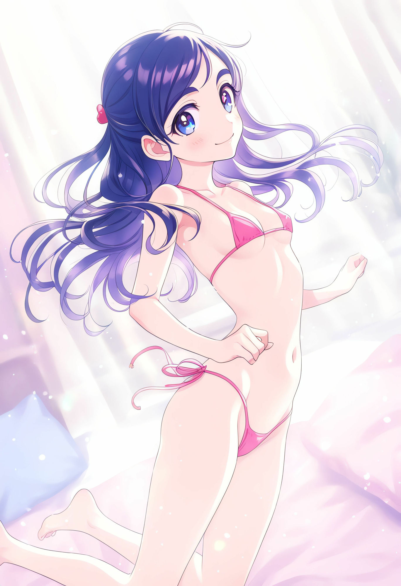 サンプル画像4:プリ◯ュア戦士・雪な城ちゃんとらぶらぶえっち・第二弾！ 今回は変身姿でえっち！(ぬぎかけぱんつ) [d_496758]