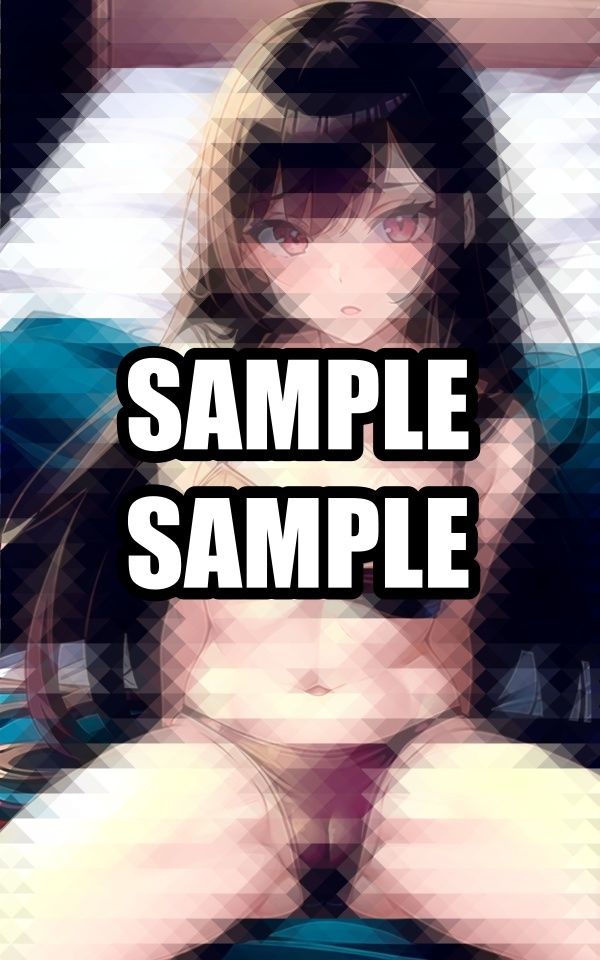 開脚した下着美女イラスト集のサンプル画像 6