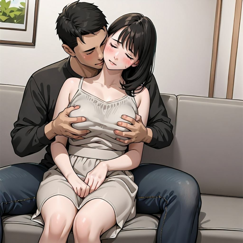 サンプル画像5:噂の美人団地妻が実は超ビッチ(綿菓子) [d_496818]