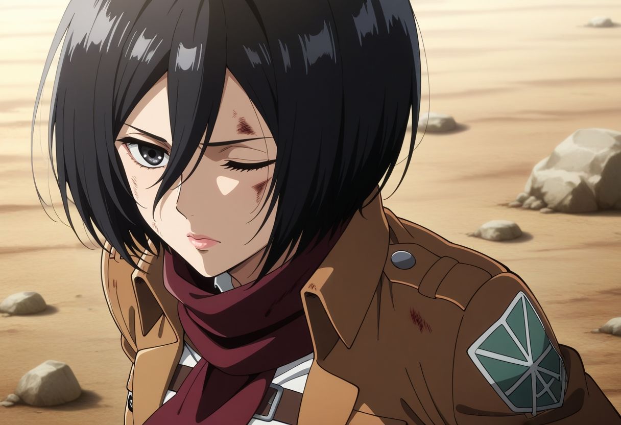 サンプル画像1:放課後ヒロインズ ミカサ・アッカーマン(ヒロイン turbo type D) [d_496833]