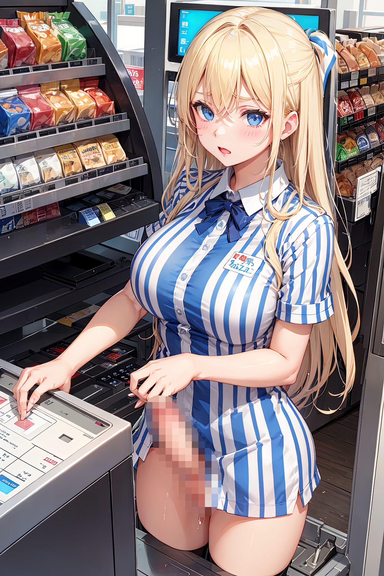 サンプル画像6:ふたなりコンビニバイト(味噌ごぼう) [d_496878]