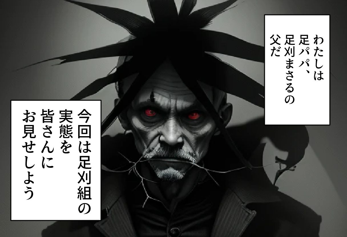 サンプル画像1:足パパがイク！ ヤクザ編(コーンパン) [d_496929]