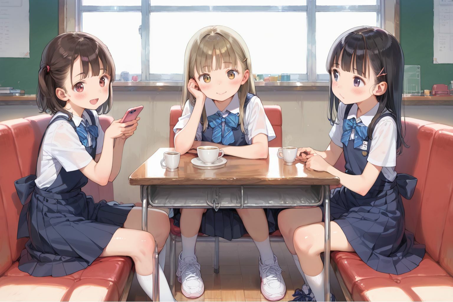 サンプル画像2:少女大乱交学園(your diary) [d_496952]