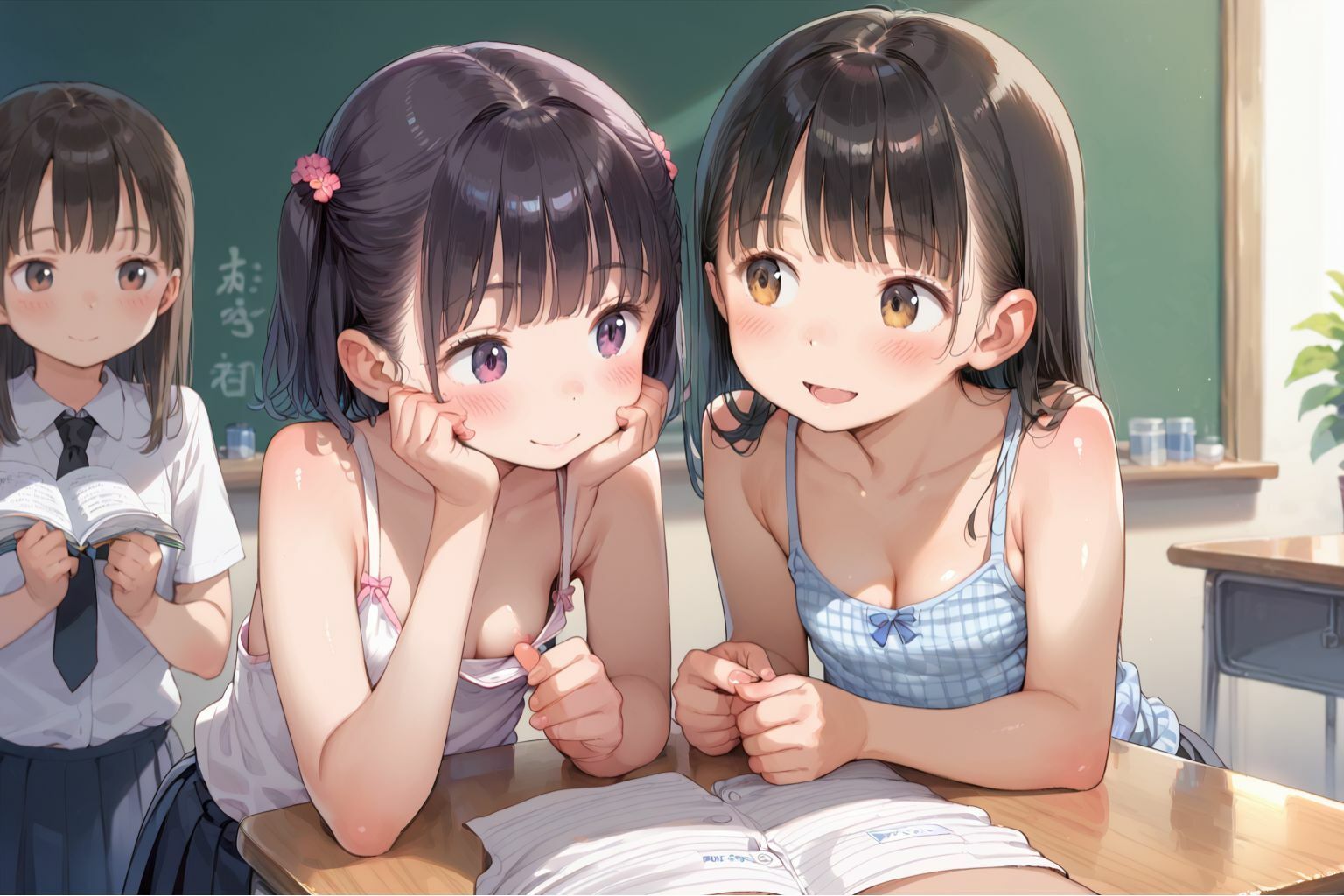 サンプル画像4:少女大乱交学園(your diary) [d_496952]