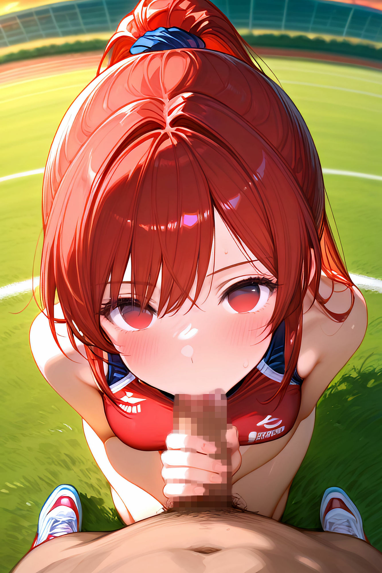 サンプル画像4:俺の告白を断った陸上部の美人部長を催●発情アプリで洗脳支配して中出ししまくる話(ねこねこアートギャラリー) [d_496962]