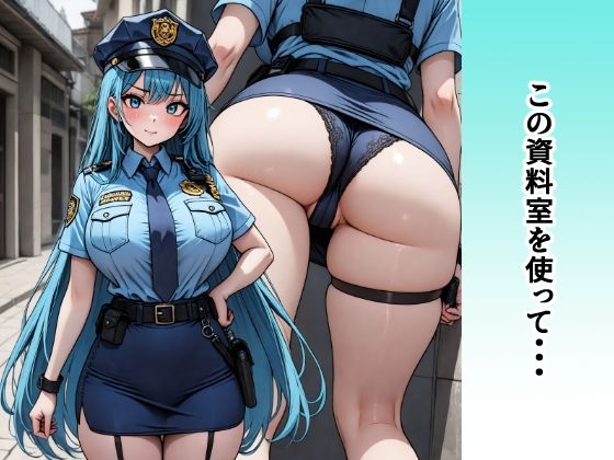 サンプル画像3:はい！こちら中出◯警察署性交番資料室です(AI玩具) [d_497054]