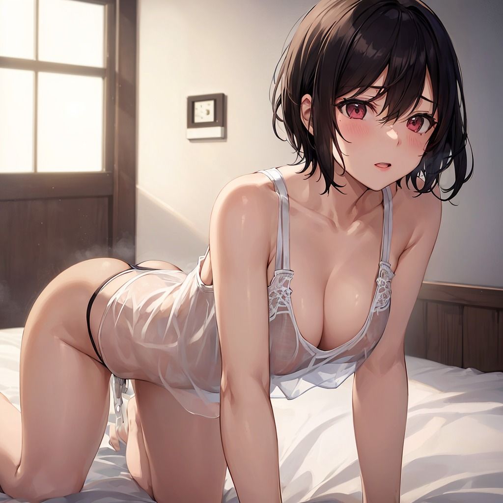 サンプル画像2:真面目そうな美女は浮気願望高の性欲100％(ぷるふわ) [d_497074]