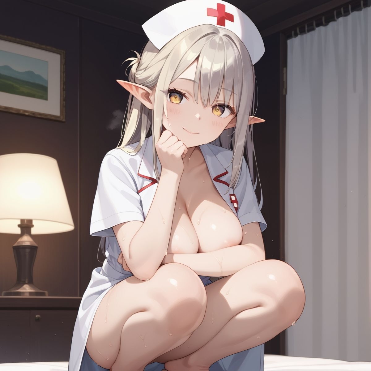 サンプル画像3:よくばり性癖エルフ＆ナース！【美麗209枚収録！】 Vol.8(東京ギャル界隈) [d_497087]