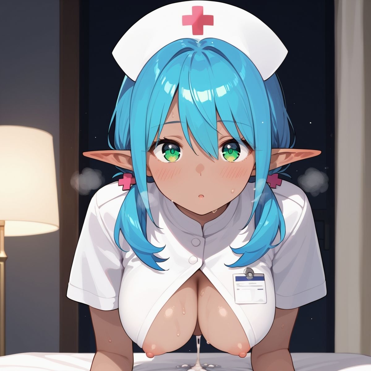 サンプル画像6:よくばり性癖エルフ＆ナース！【美麗209枚収録！】 Vol.9(東京ギャル界隈) [d_497095]