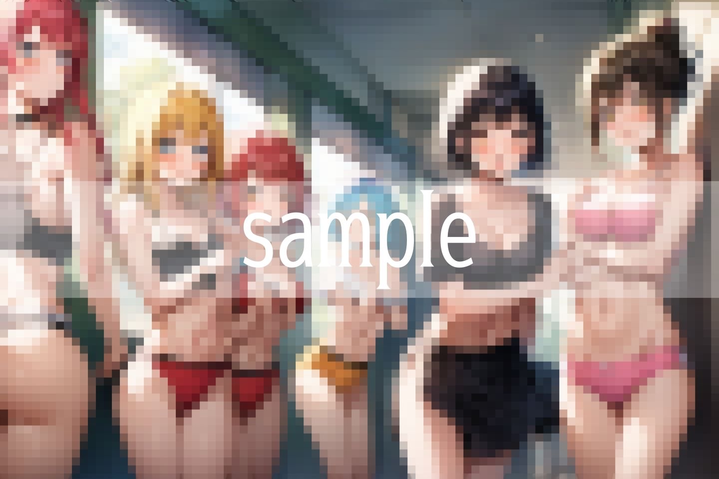 サンプル画像6:思い出ヌード…みんな一緒なら脱いでもいいよね…！！(ぴんぴんの時間) [d_497123]