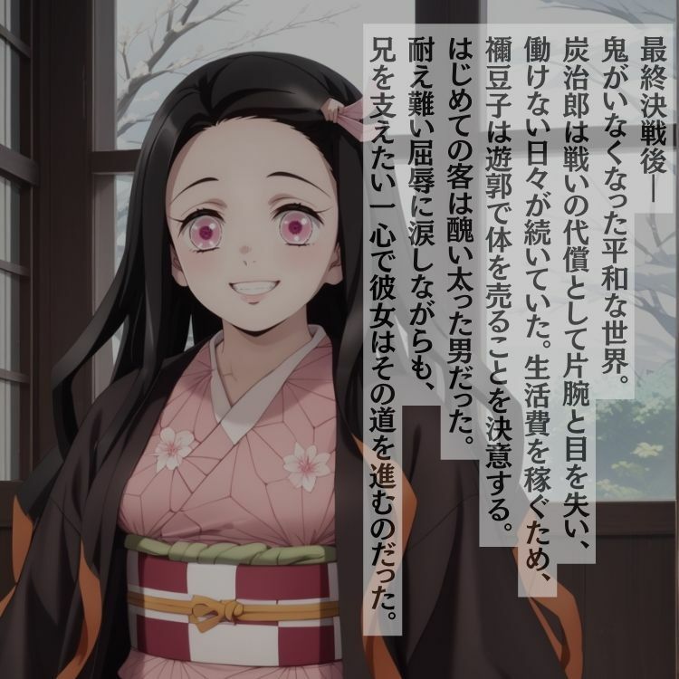 サンプル画像1:売春少女 禰〇子(ポークビッツ大佐) [d_497128]