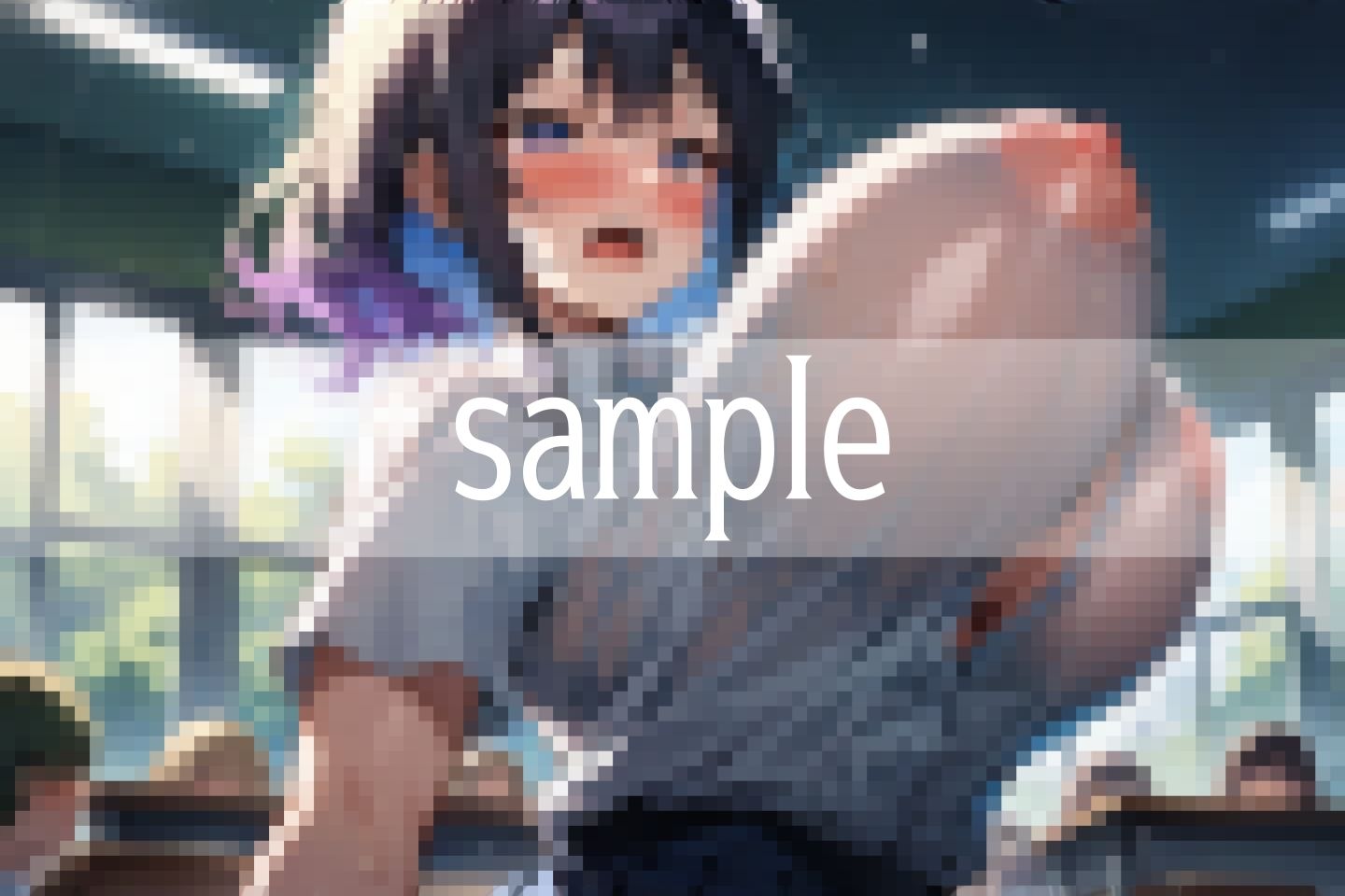 サンプル画像6:わたしは…おっぱいが感じます…上下へ揺れる爆乳(ぬっきたいむ) [d_497141]