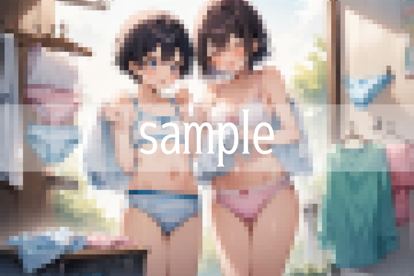 義妹の下着..パステルカラーの可愛いコレクションの画像8