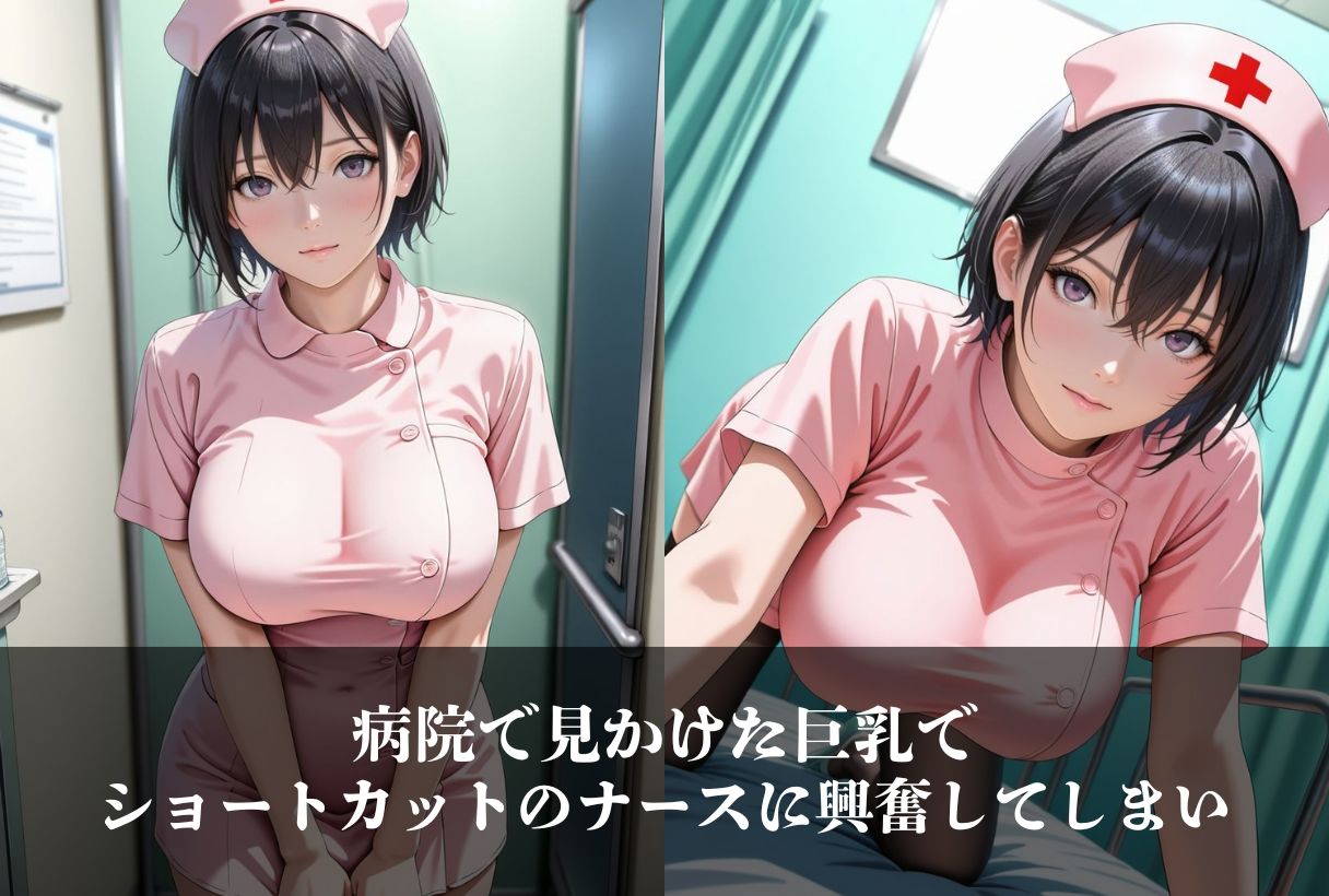 サンプル画像1:ナースの実態は淫乱娘でした(鴨の家) [d_497299]