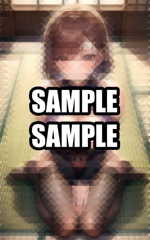 サンプル画像1:困り顔の忍者美女イラスト集(ぽんぽこ) [d_497321]