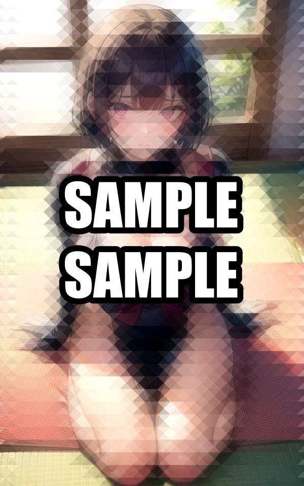 サンプル画像2:困り顔の忍者美女イラスト集(ぽんぽこ) [d_497321]