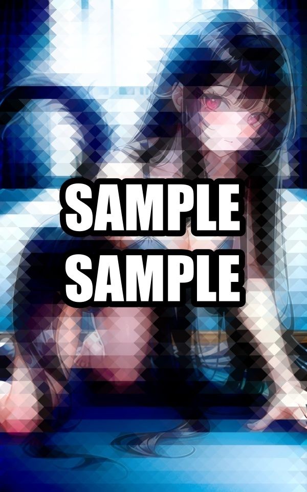 サンプル画像3:黒髪の猫系女子がこちらを見てくる(ぽんぽこ) [d_497574]