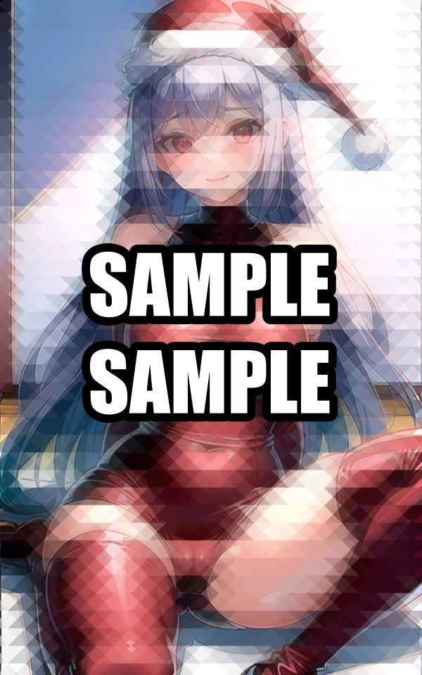 サンプル画像2:エナメルのサンタコスプレ美女イラスト集(ぽんぽこ) [d_497580]