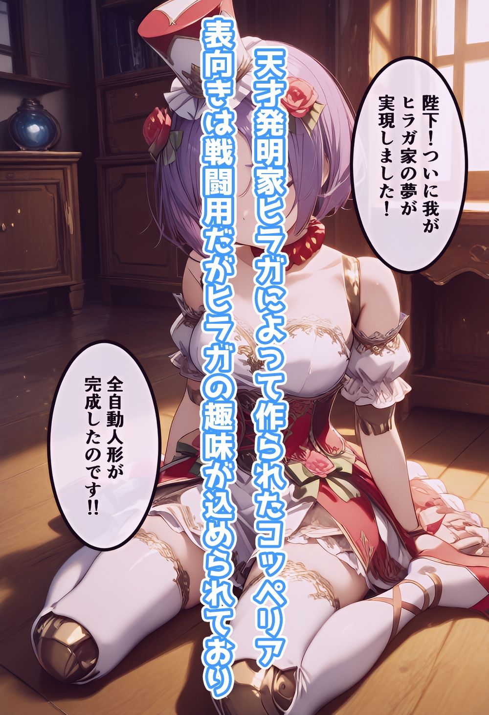 コッペリアのいちばん長い日〜チンポの味を知ってしまった性処理人形〜