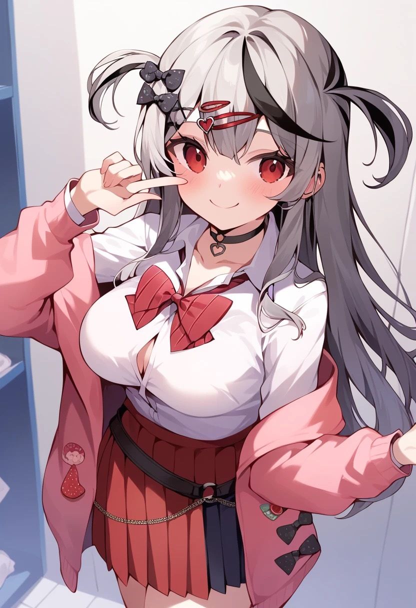 サンプル画像1:沙花叉と授業サボって中出しSEX(汁なし担々麺) [d_497665]