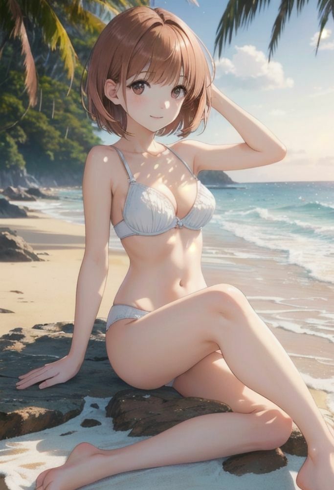 サンプル画像1:AI Rikoちゃん 初 イラスト集(夢幻蒼天) [d_497685]