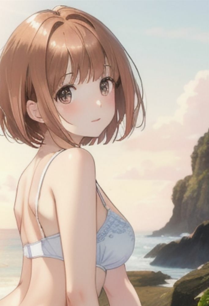 サンプル画像3:AI Rikoちゃん 初 イラスト集(夢幻蒼天) [d_497685]