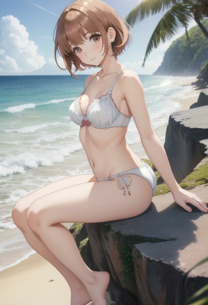 サンプル画像5:AI Rikoちゃん 初 イラスト集(夢幻蒼天) [d_497685]