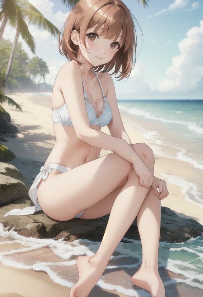 サンプル画像6:AI Rikoちゃん 初 イラスト集(夢幻蒼天) [d_497685]