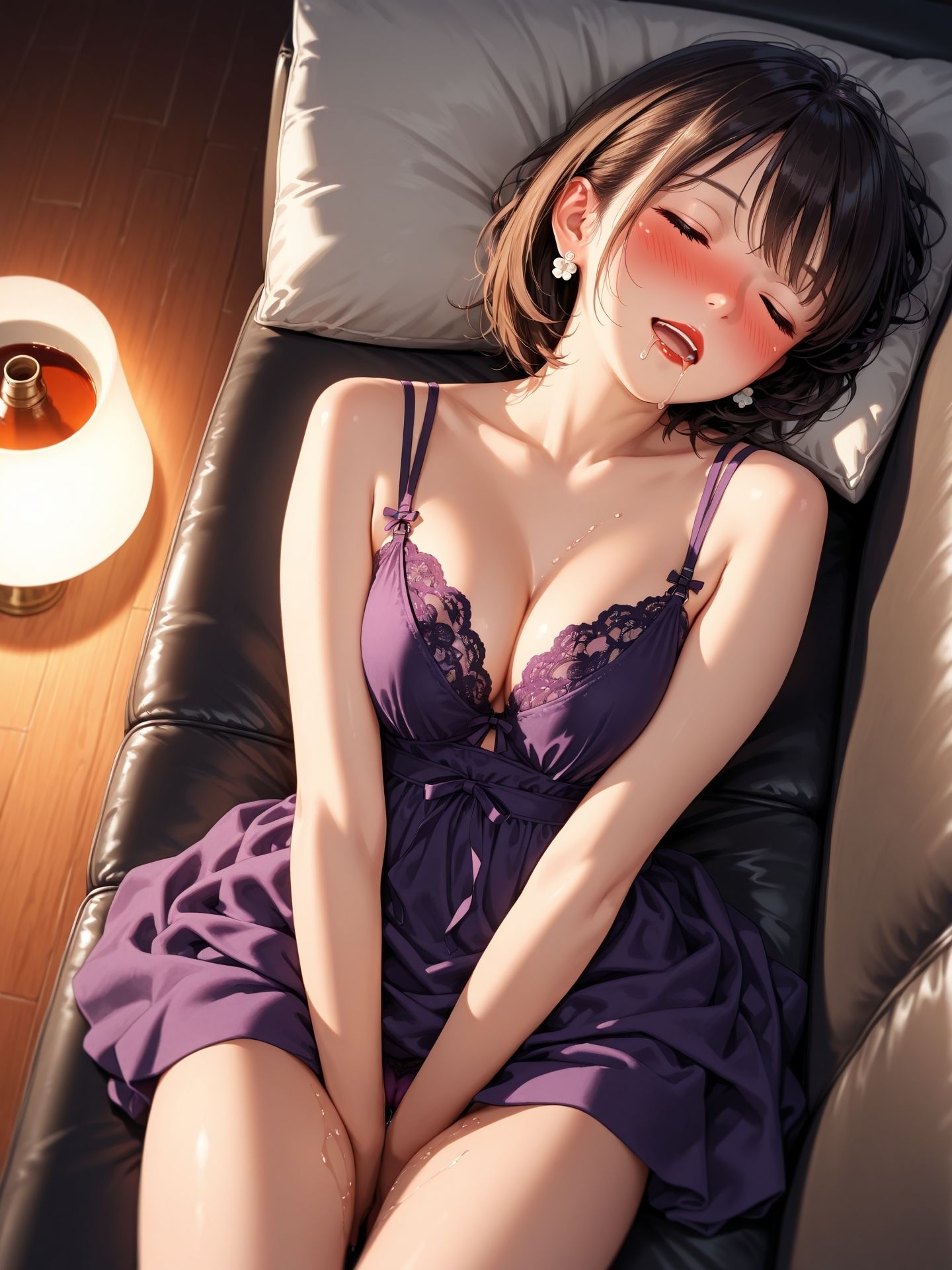 サンプル画像5:めっちゃ寝てるし、仕方ないよね 1(ニッチッチ) [d_497697]