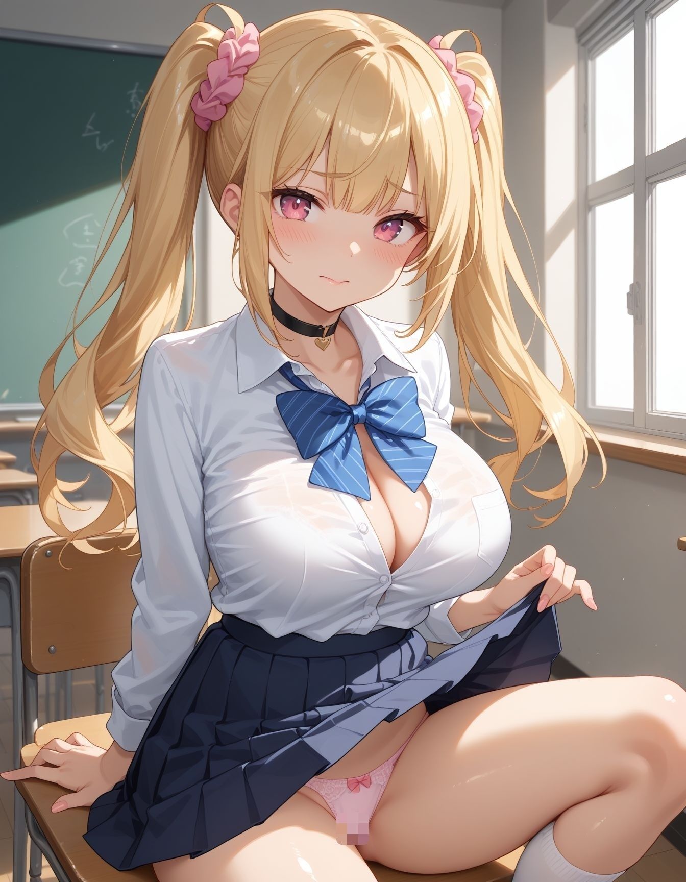 サンプル画像1:弱みを握られた  高飛車ギャル(スリーパー) [d_497716]