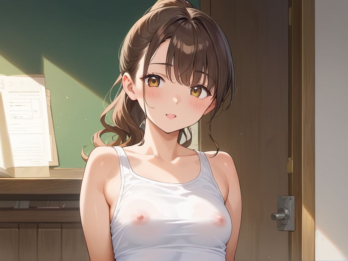 サンプル画像2:引き締まった体の陸上部マネージャーの多忙な1日(7Lab) [d_497754]