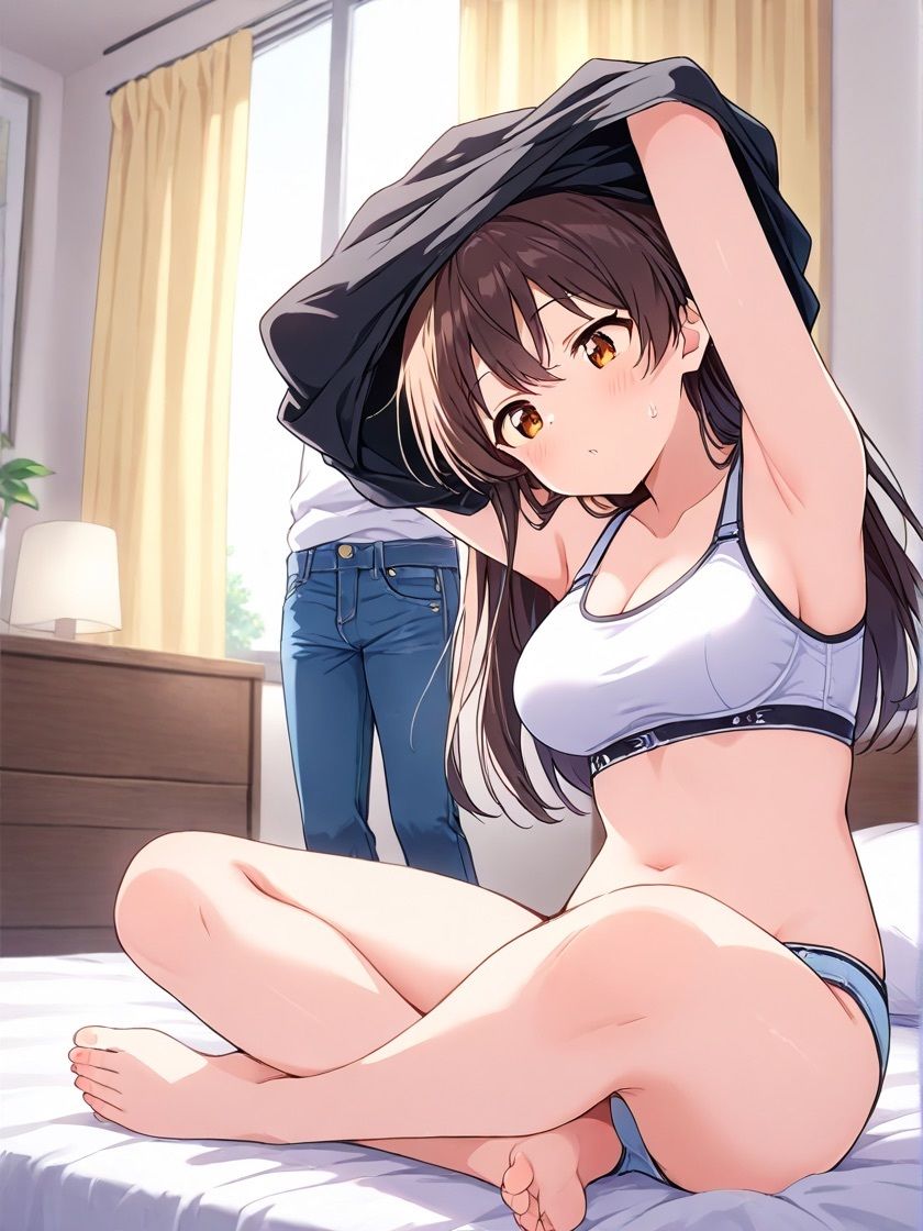 サンプル画像1:無防備な妹とワンルーム同居性活(ハーレムナイト) [d_497772]