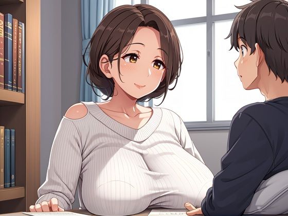 サンプル画像2:Jカップ大家さんが家賃の代わりに中出しを求めてくる(TAKUNOSUKE) [d_497842]