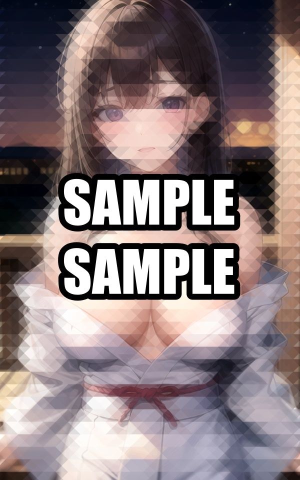 サンプル画像4:はだけた浴衣美女イラスト集(ぽんぽこ) [d_497935]